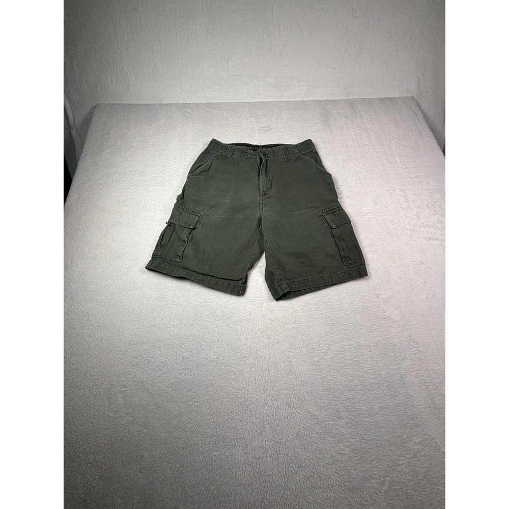 Boy Scouts of America BSA Youth Cargo Shorts Olive Green Official Uniform Sz 16